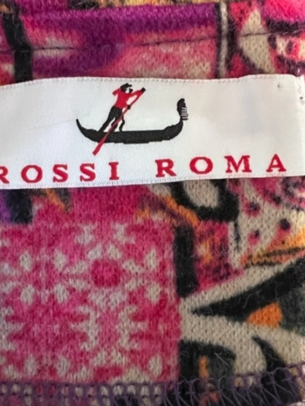 ROSSI Rima Multicolor  Print Cardigan Jacket - Picture 5 of 13